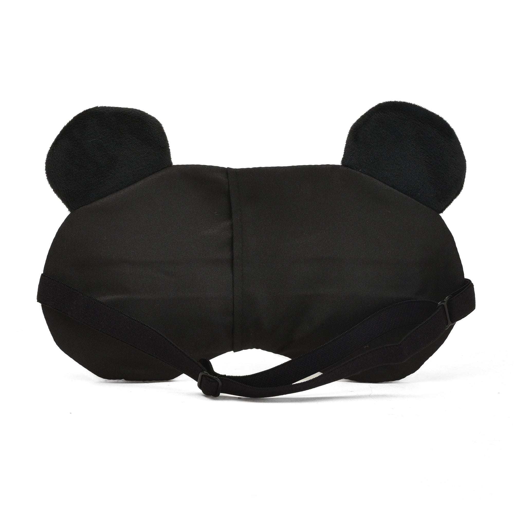 Blushing Panda Plush Sleeping Eye Mask - Black &amp; White