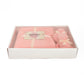 Ultra-Soft Cute Bear Towels Gift Box - Set of 3 / Pink