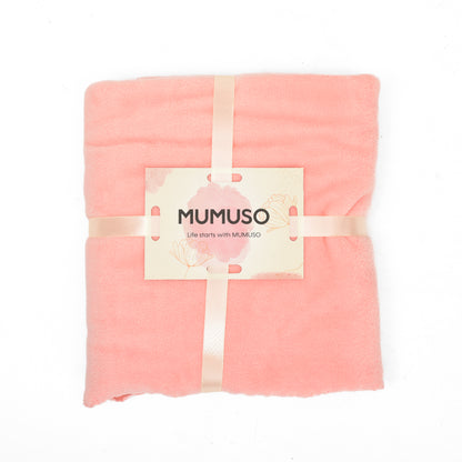 Ultra-Soft Cute Bear Towels Gift Box - Set of 3 / Pink