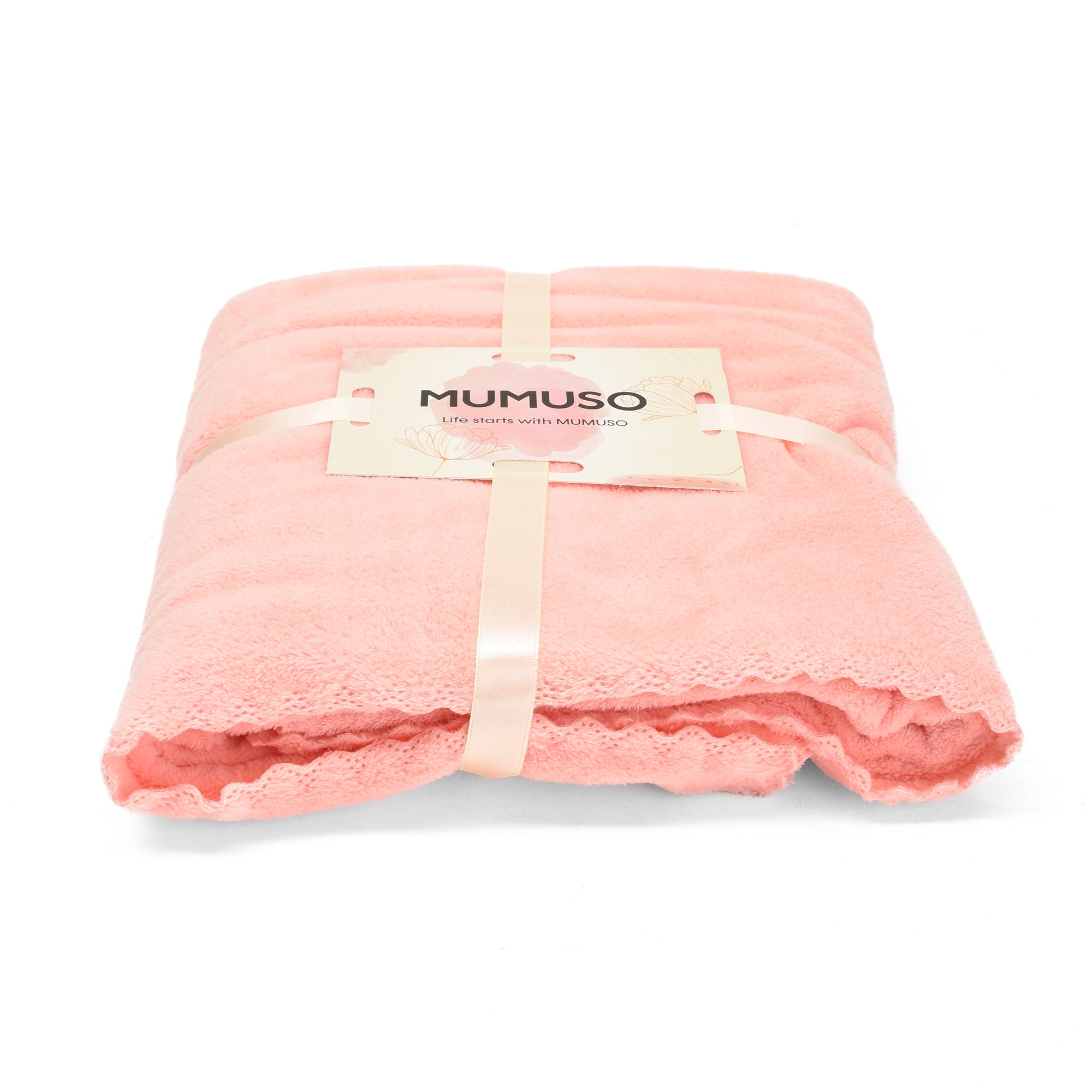 Ultra-Soft Cute Bear Towels Gift Box - Set of 3 / Pink