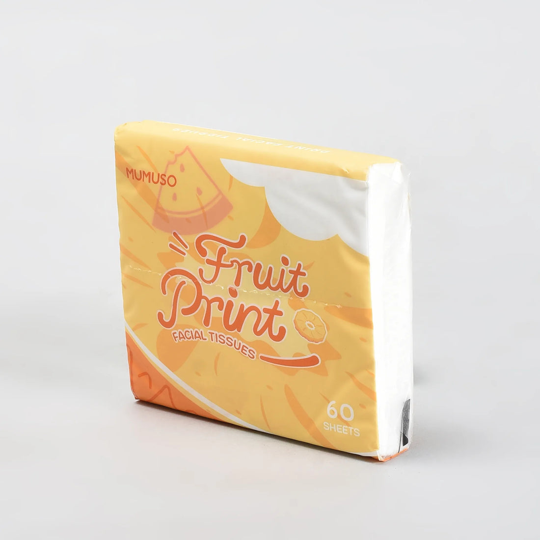 Fruit Print Facial Tissues- 60 Sheets