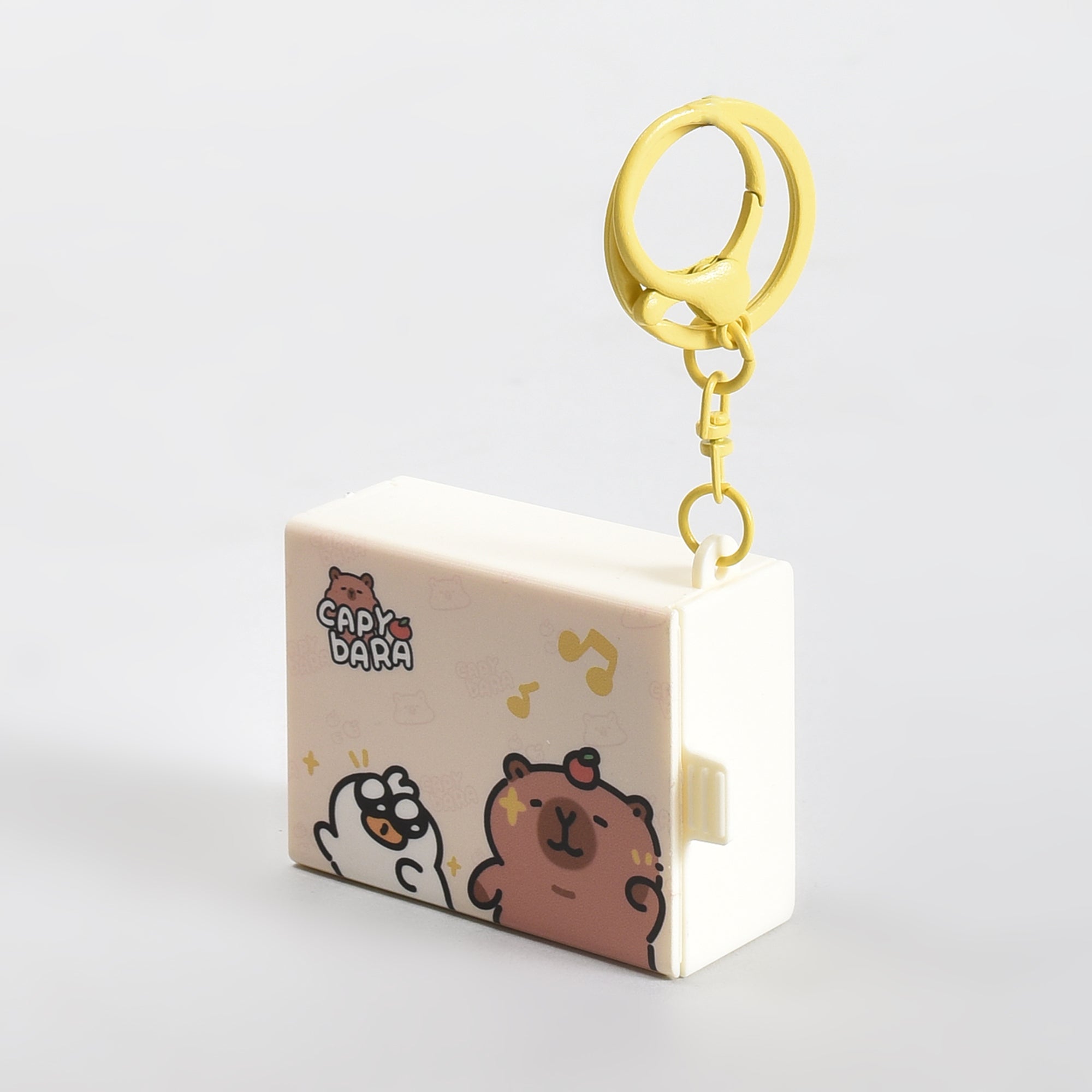 Mumuso Magic Surprise Box Capybara Keychain- Brown