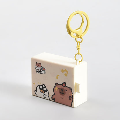 Mumuso Magic Surprise Box Capybara Keychain- Brown