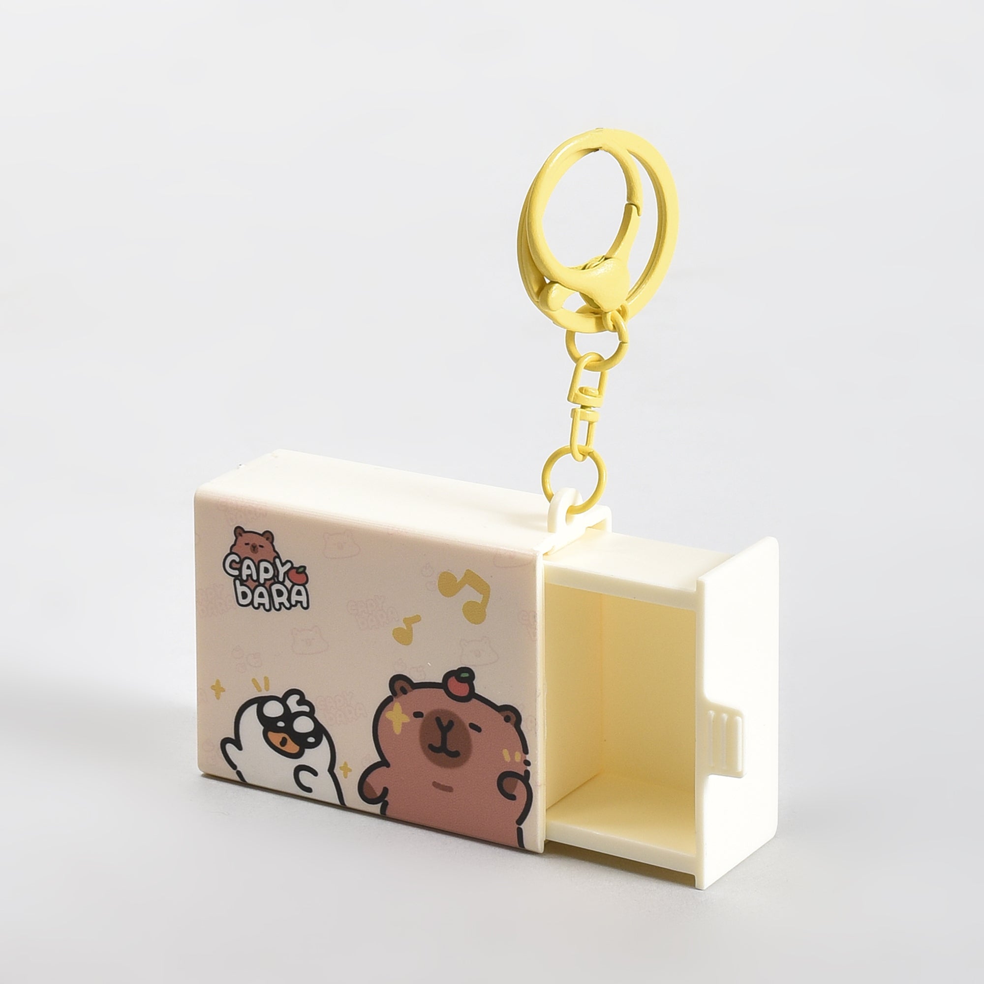 Mumuso Magic Surprise Box Capybara Keychain- Brown