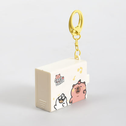 Mumuso Magic Surprise Box Capybara Keychain- Brown