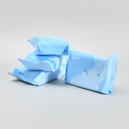 Cleansing Wipes for Adults - Set of 4 (25 sheets each)