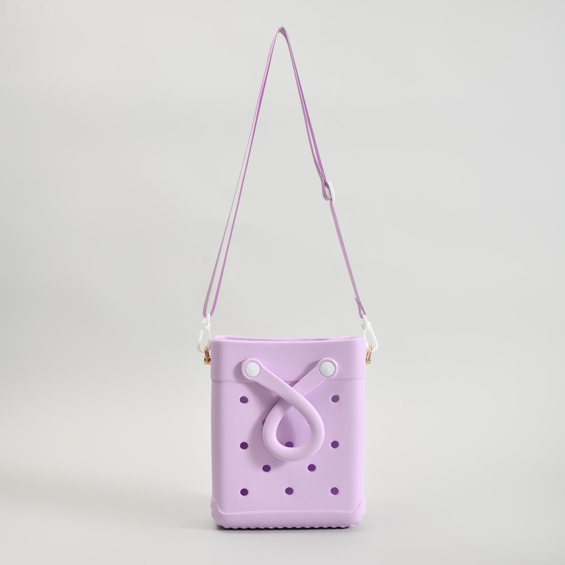 Pretty Purple Mini Tote Crossbody Bag- Summer Essential