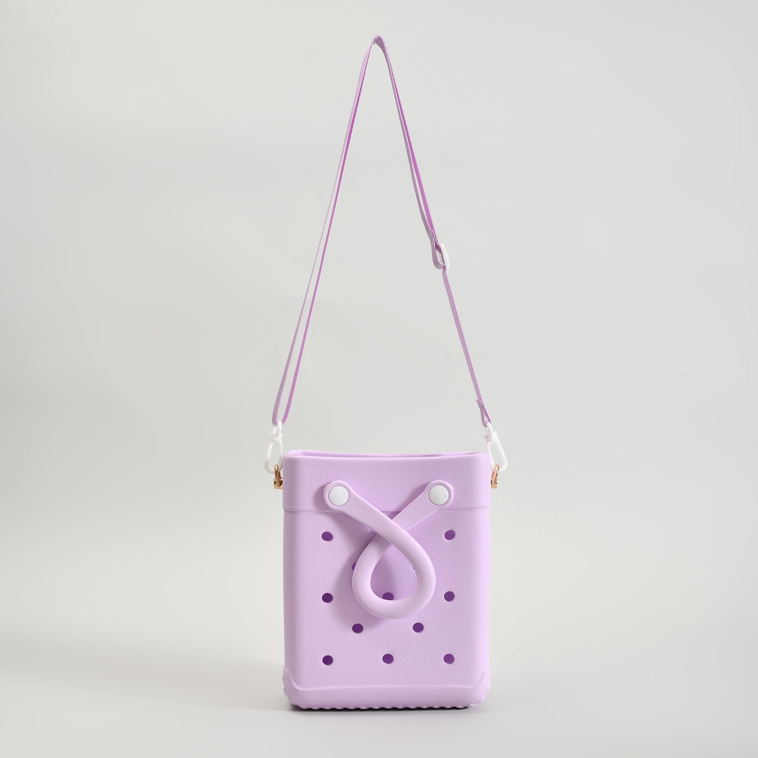 Pretty Purple Mini Tote Crossbody Bag- Summer Essential