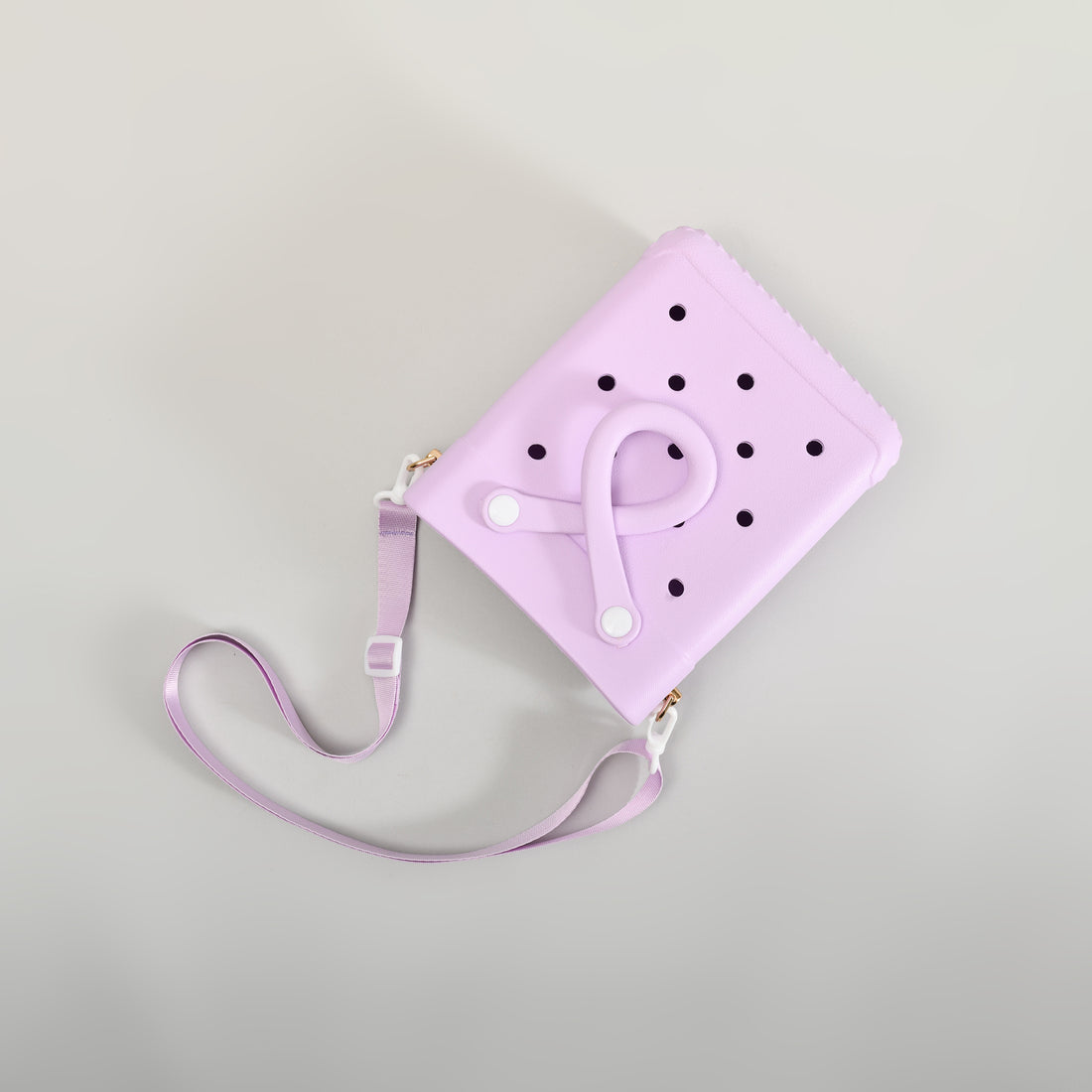 Pretty Purple Mini Tote Crossbody Bag- Summer Essential