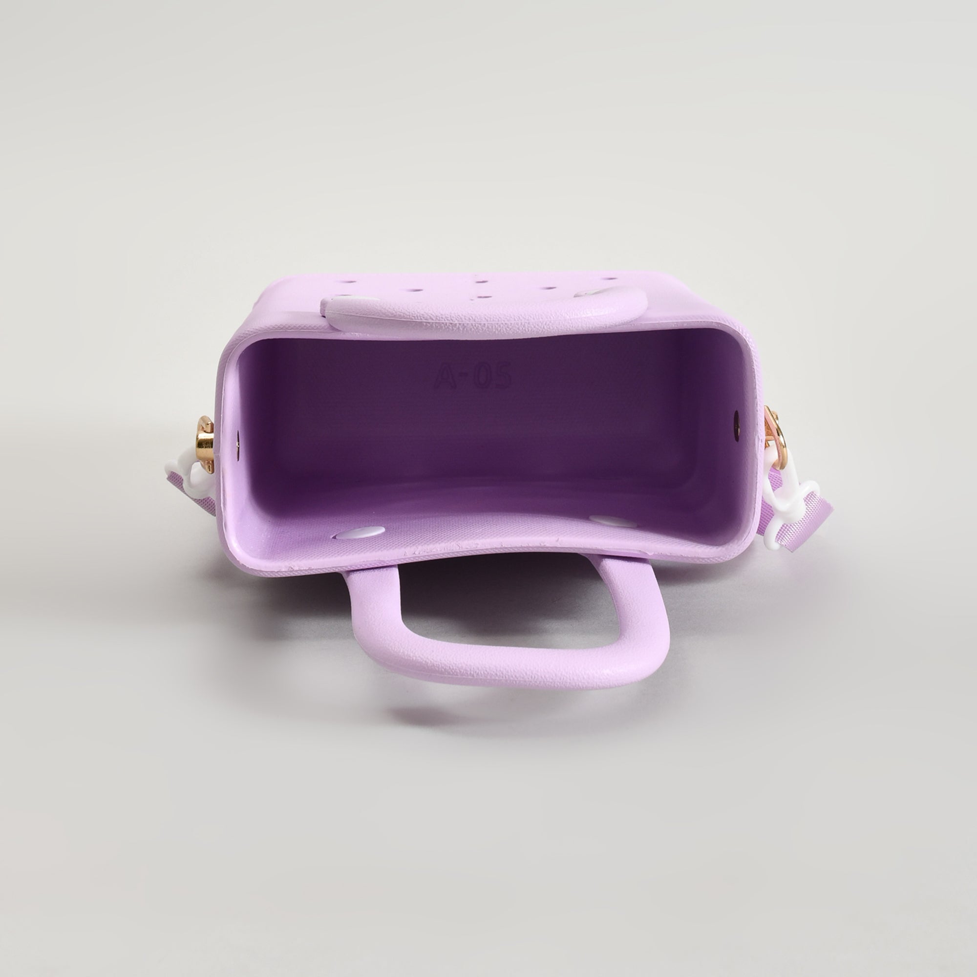 Pretty Purple Mini Tote Crossbody Bag- Summer Essential