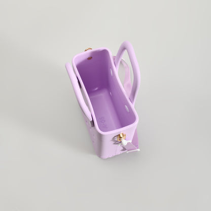 Pretty Purple Mini Tote Crossbody Bag- Summer Essential