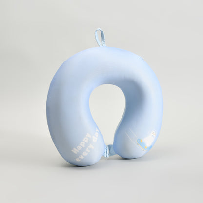 Penguin Themed Cooling Memory Foam U-Shaped Neck Pillow
