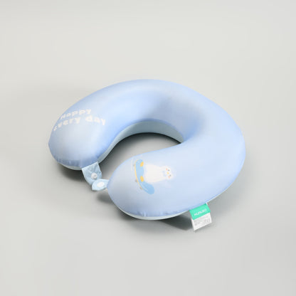 Penguin Themed Cooling Memory Foam U-Shaped Neck Pillow
