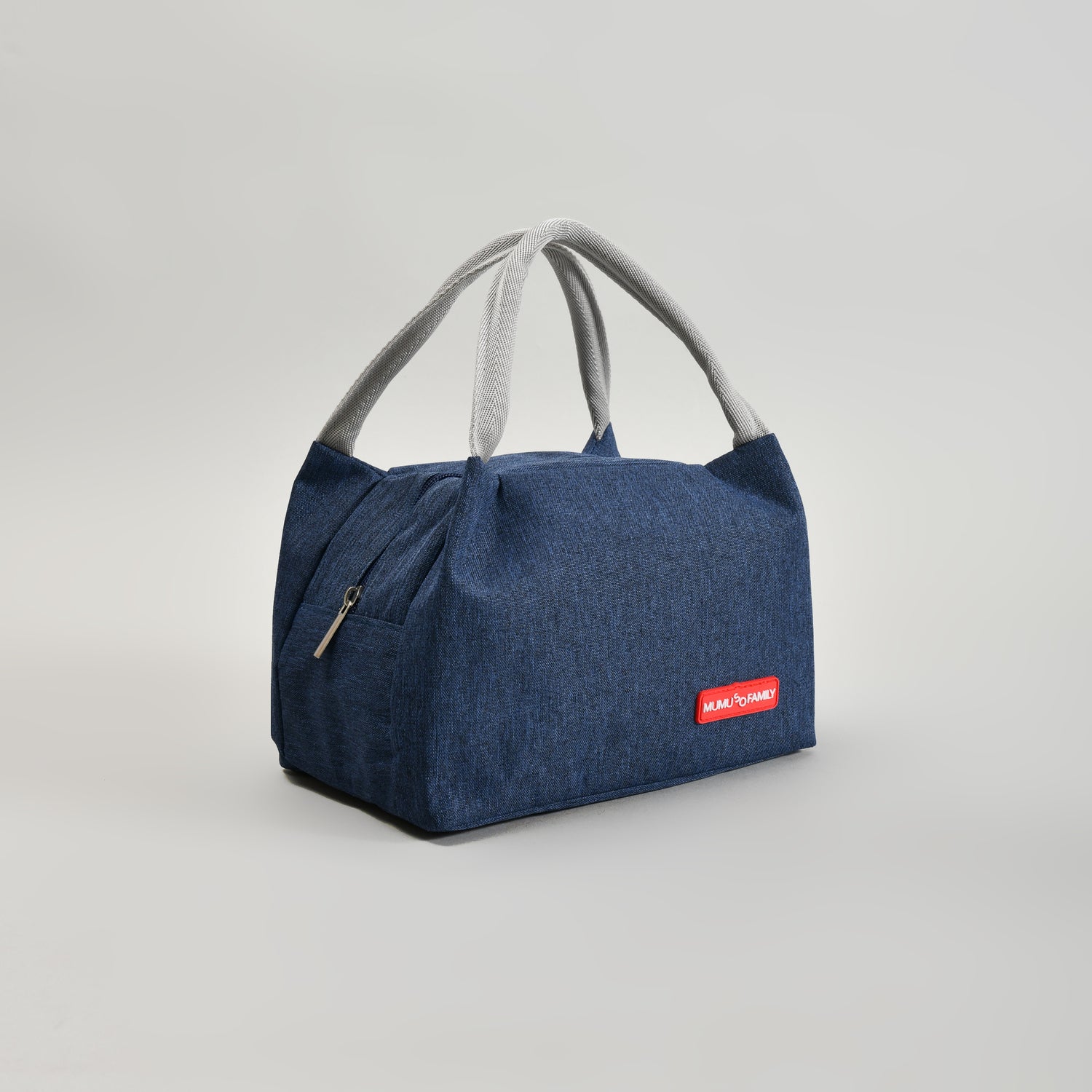 Mumuso Portable Insulated Lunch Bag- Navy Blue
