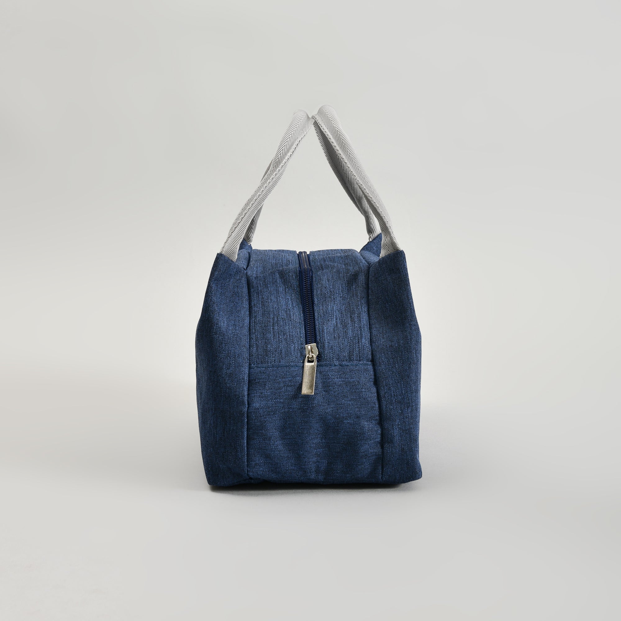 Mumuso Portable Insulated Lunch Bag- Navy Blue