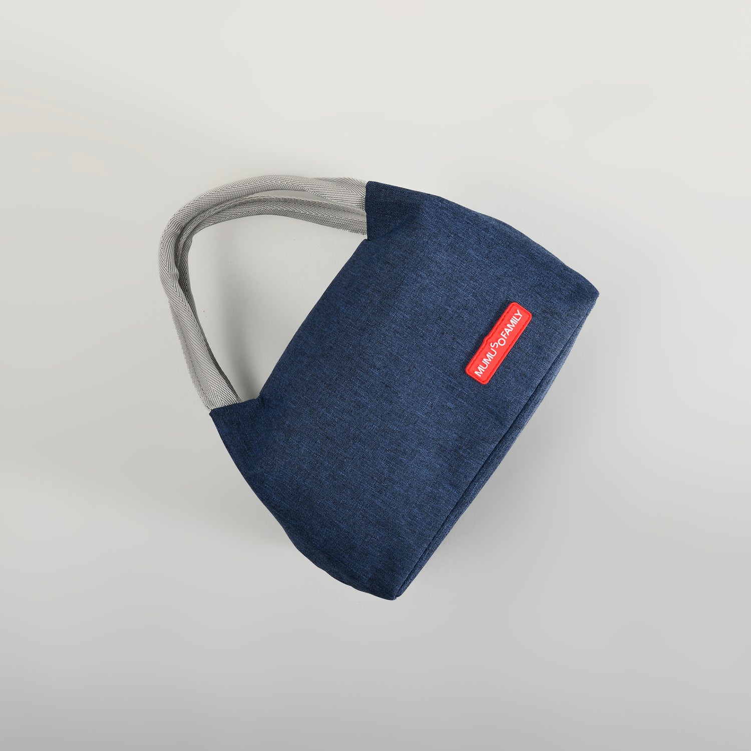 Mumuso Portable Insulated Lunch Bag- Navy Blue
