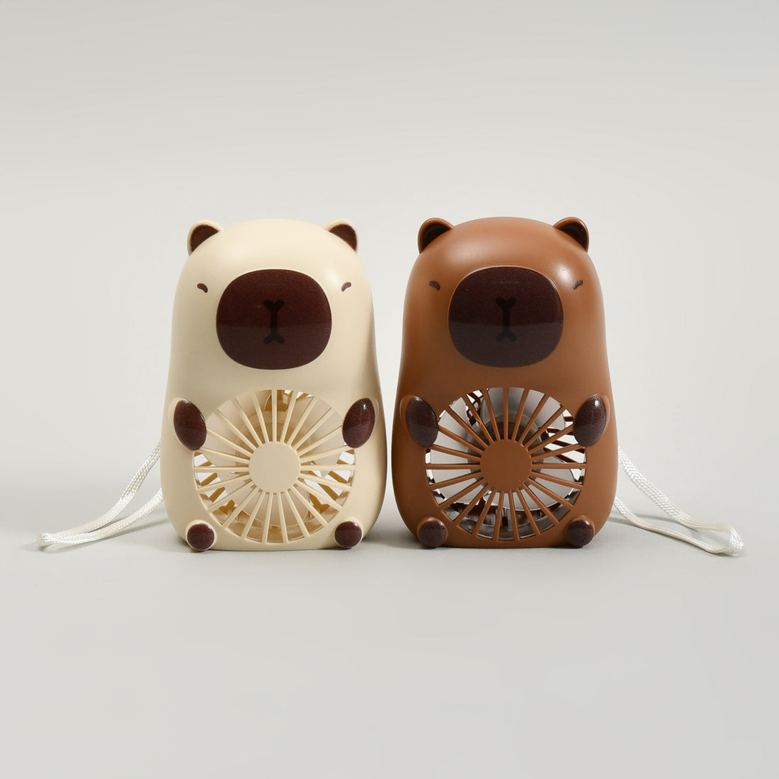 Summer Saviour!  Capybara Desk Fan- Brown and Beige