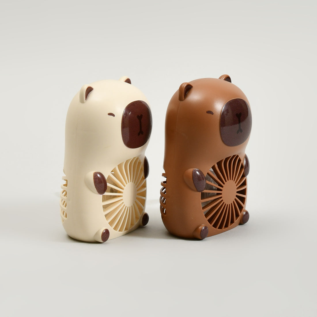 Summer Saviour!  Capybara Desk Fan- Brown and Beige