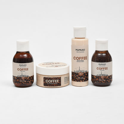 Mumuso Coffee Body Care Gift Set- 4 Products/100ml each