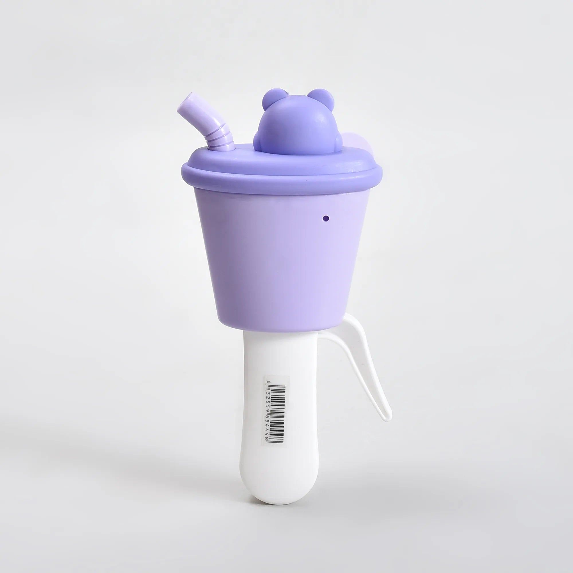 MUMUSO Bear Breeze Mini Handheld Fan- Brown and Purple- Perfect for Return Gifts!