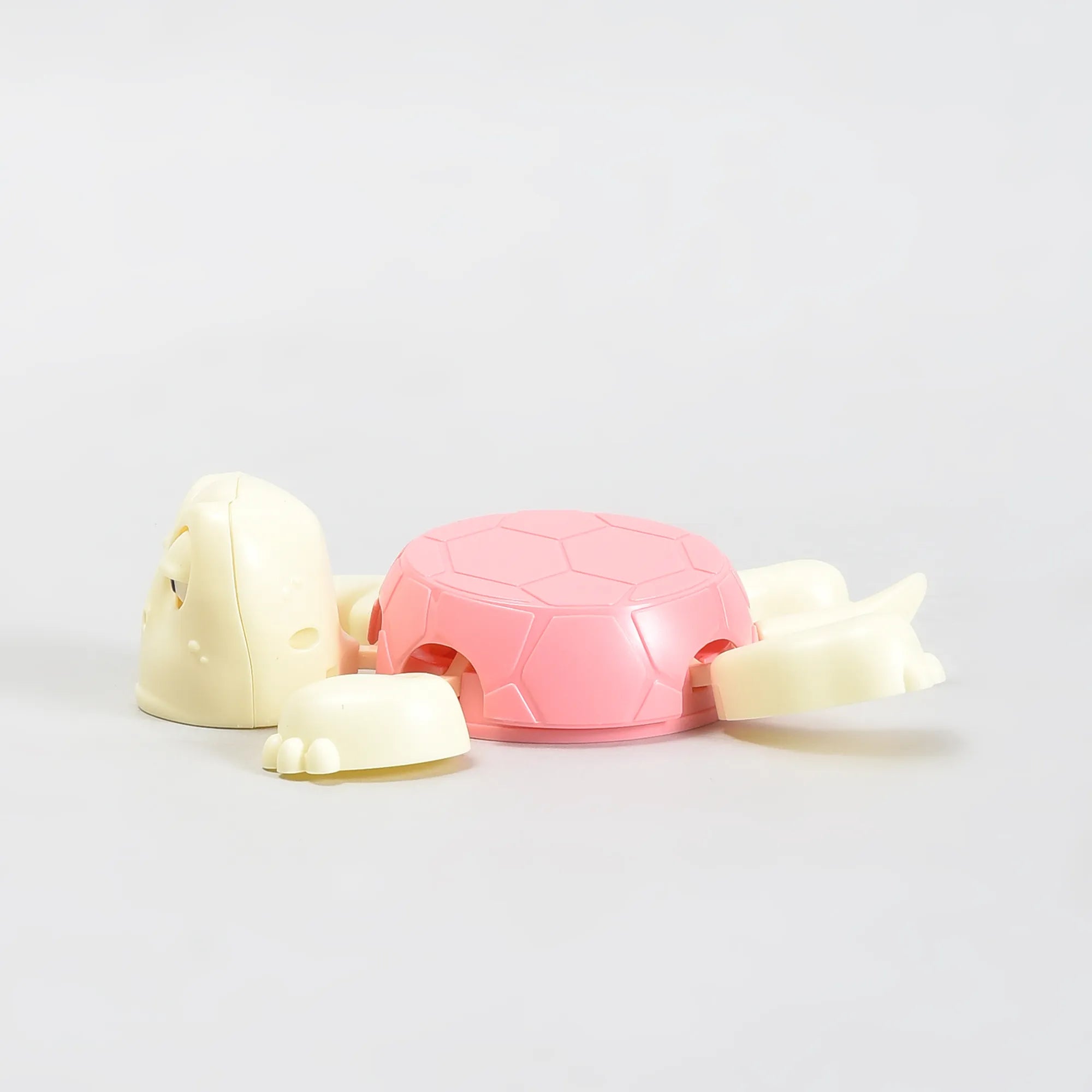 Mumuso Ultra cute Turtle-Shaped Coaster — Pink &amp; Green