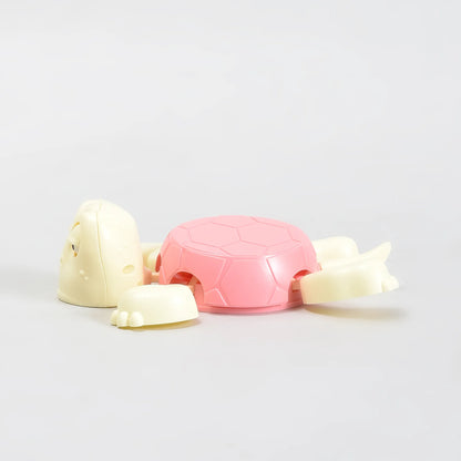 Mumuso Ultra cute Turtle-Shaped Coaster — Pink &amp; Green