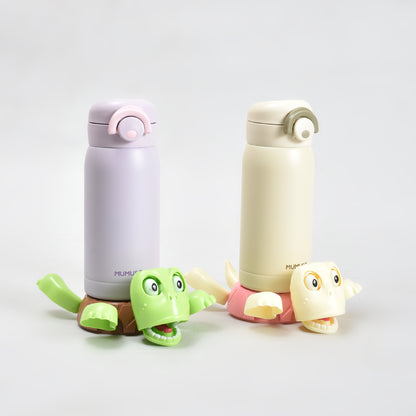 Mumuso Ultra cute Turtle-Shaped Coaster — Pink &amp; Green