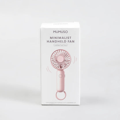 Minimalist Handheld Fan/ Mini Fan — Purple