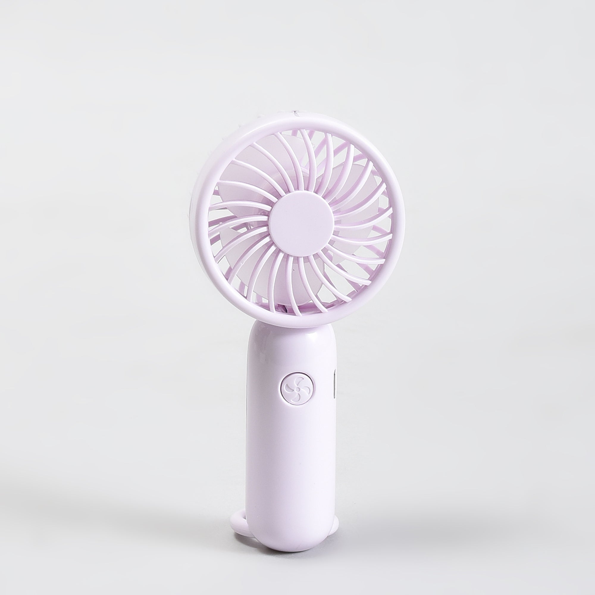 Minimalist Handheld Fan/ Mini Fan — Purple