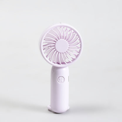 Minimalist Handheld Fan/ Mini Fan — Purple