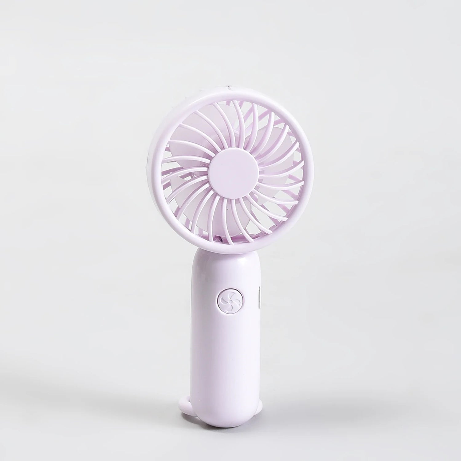 Minimalist Handheld Fan/ Mini Fan — Purple