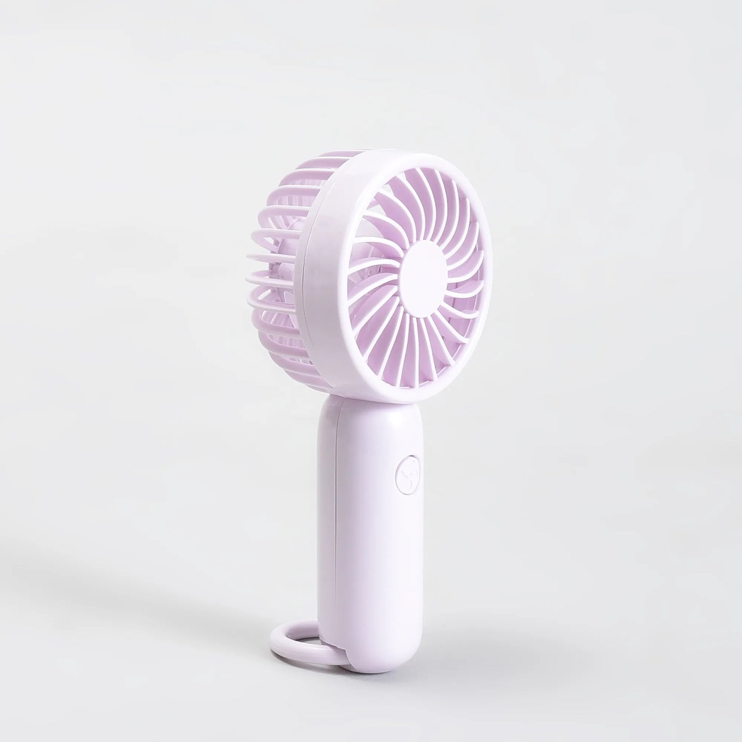 Minimalist Handheld Fan/ Mini Fan — Purple
