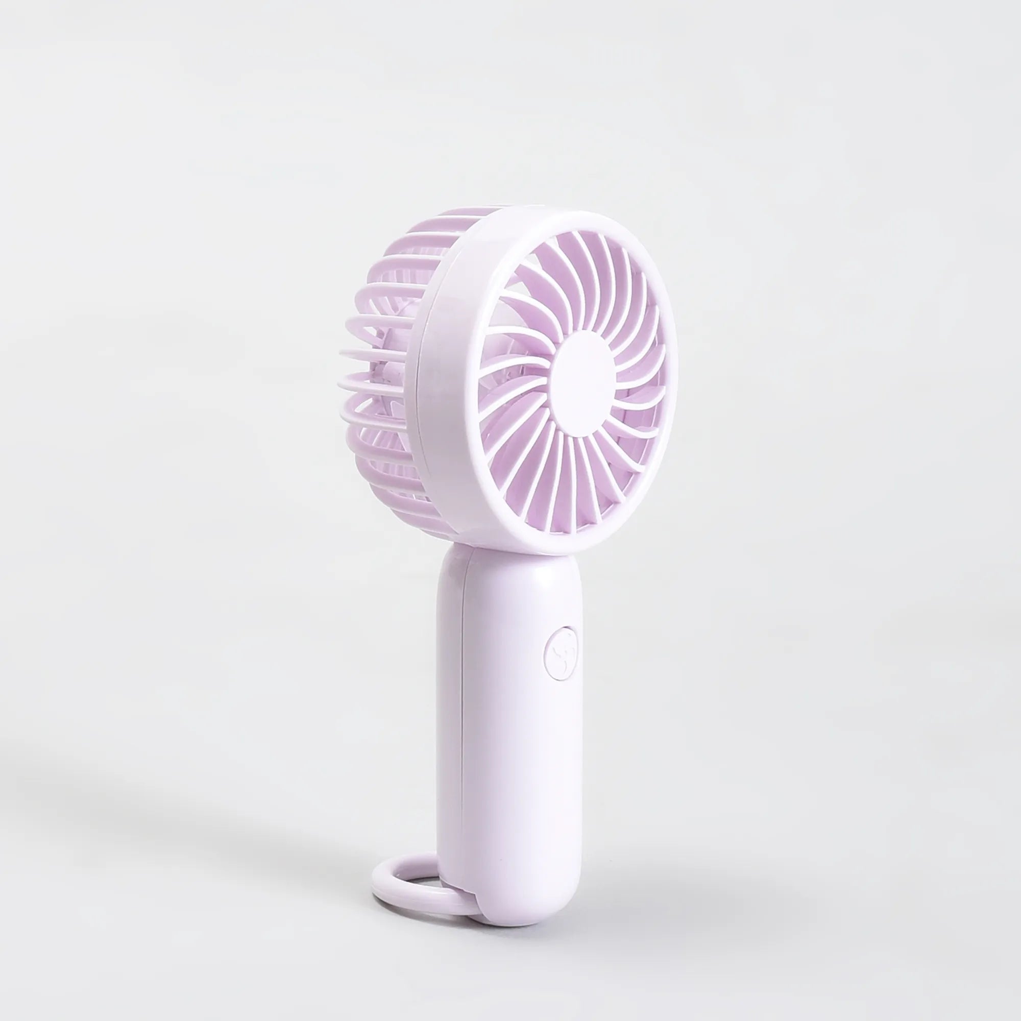 Minimalist Handheld Fan/ Mini Fan — Purple