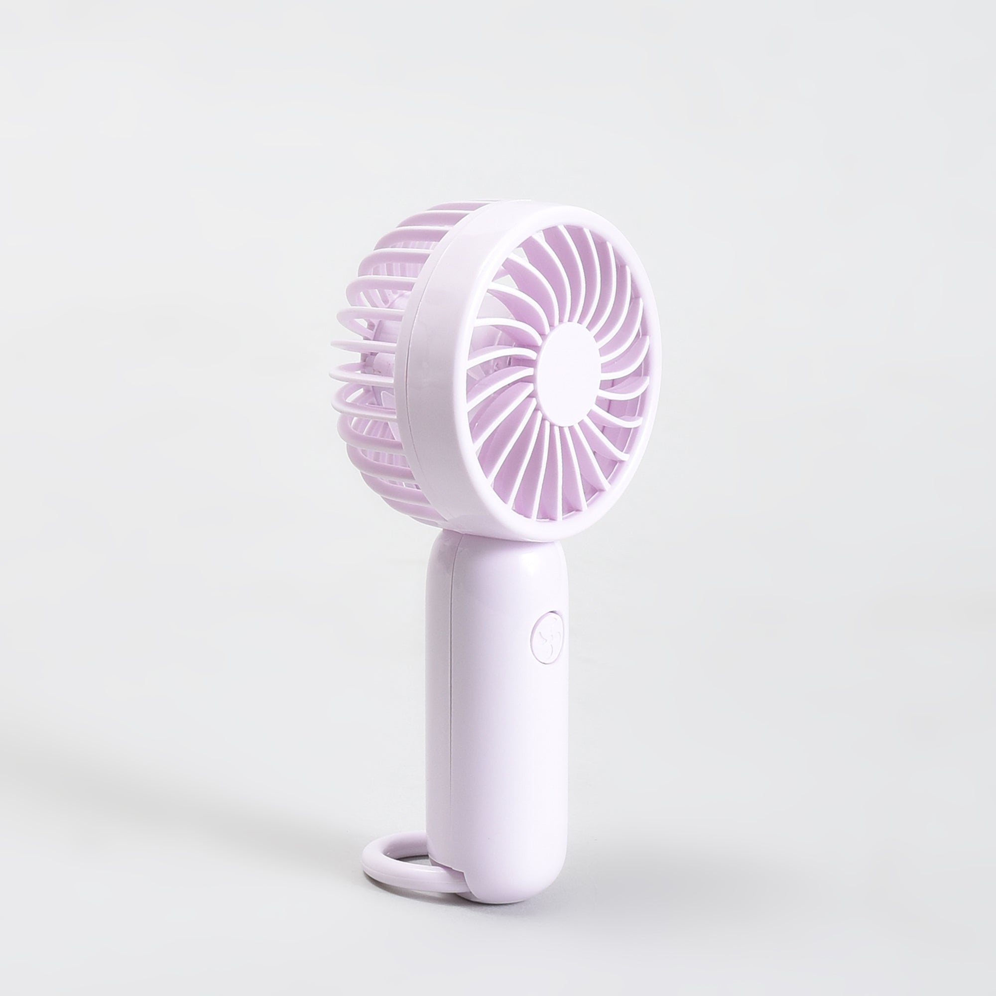 Minimalist Handheld Fan/ Mini Fan — Purple