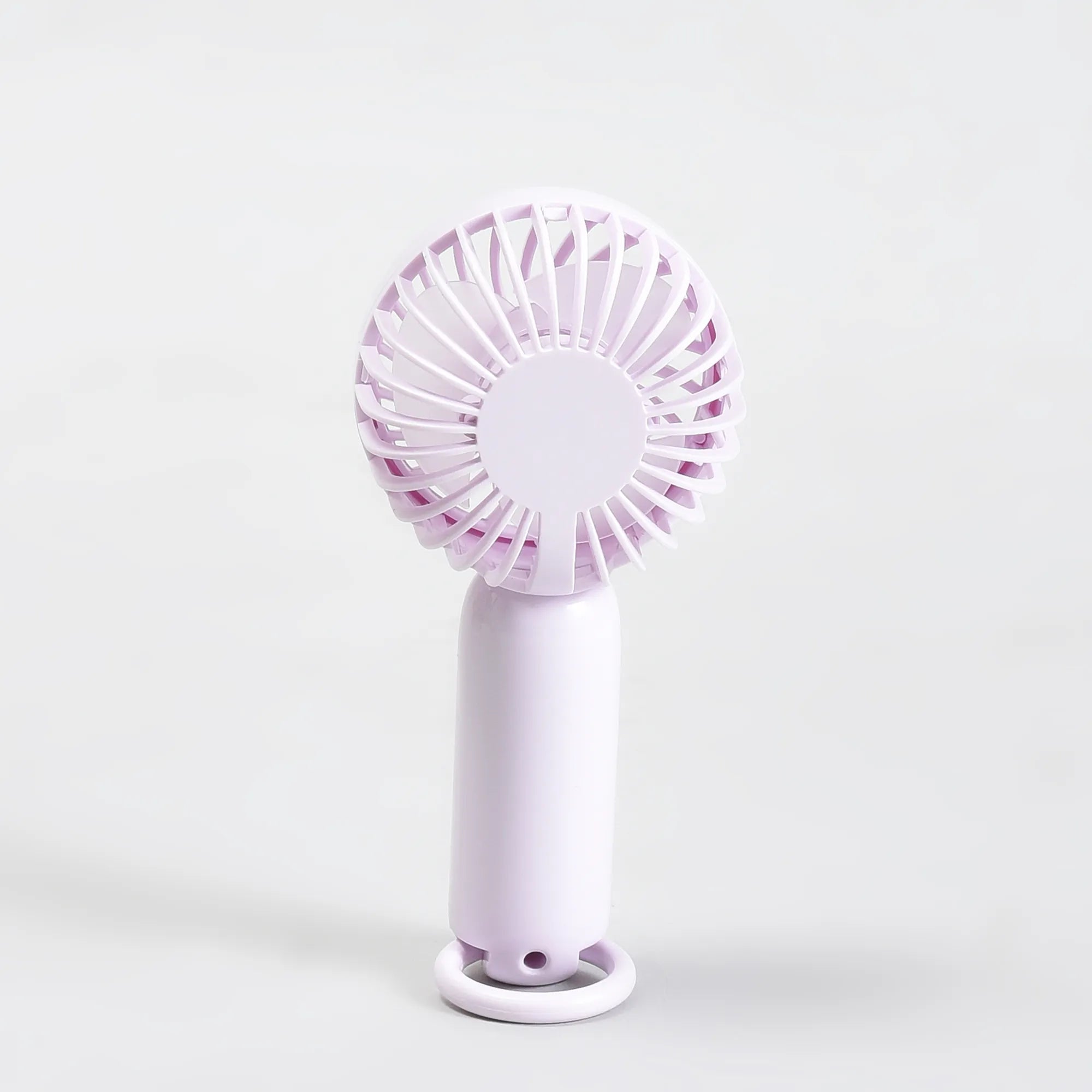 Minimalist Handheld Fan/ Mini Fan — Purple