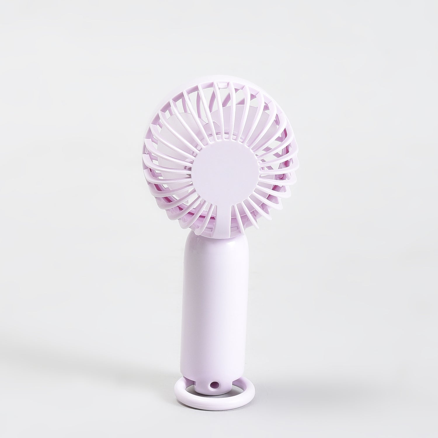 Minimalist Handheld Fan/ Mini Fan — Purple
