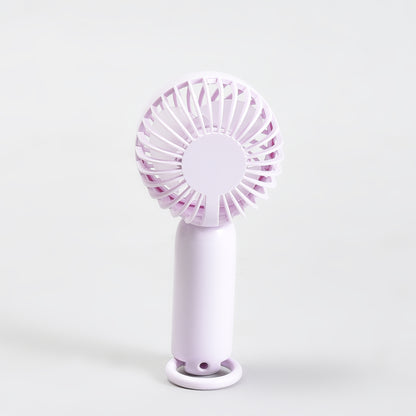 Minimalist Handheld Fan/ Mini Fan — Purple