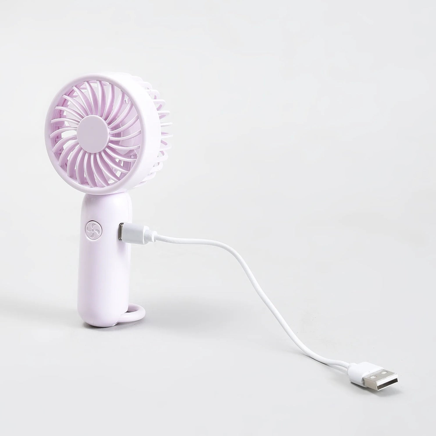 Minimalist Handheld Fan/ Mini Fan — Purple