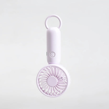 Minimalist Handheld Fan/ Mini Fan — Purple