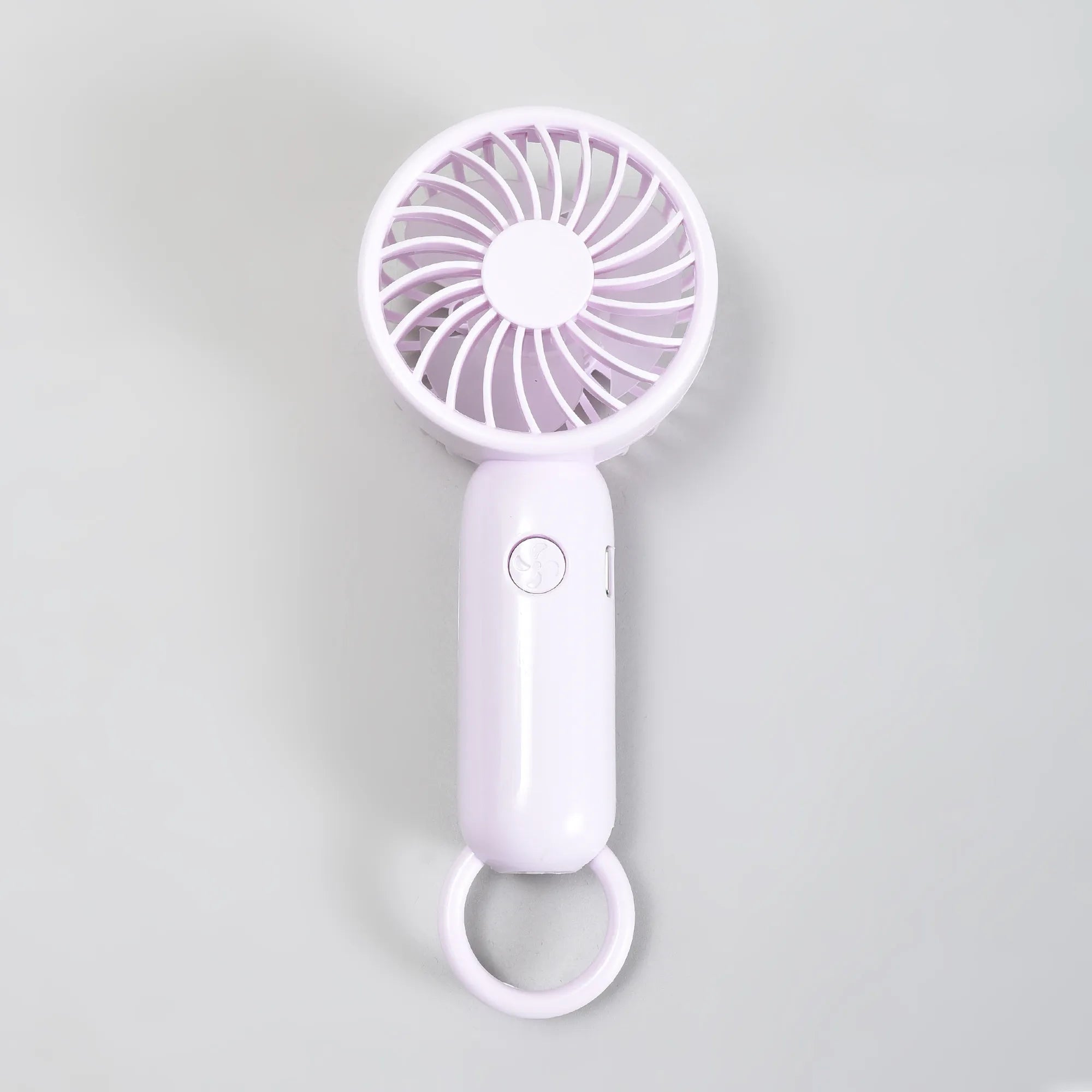Minimalist Handheld Fan/ Mini Fan — Purple