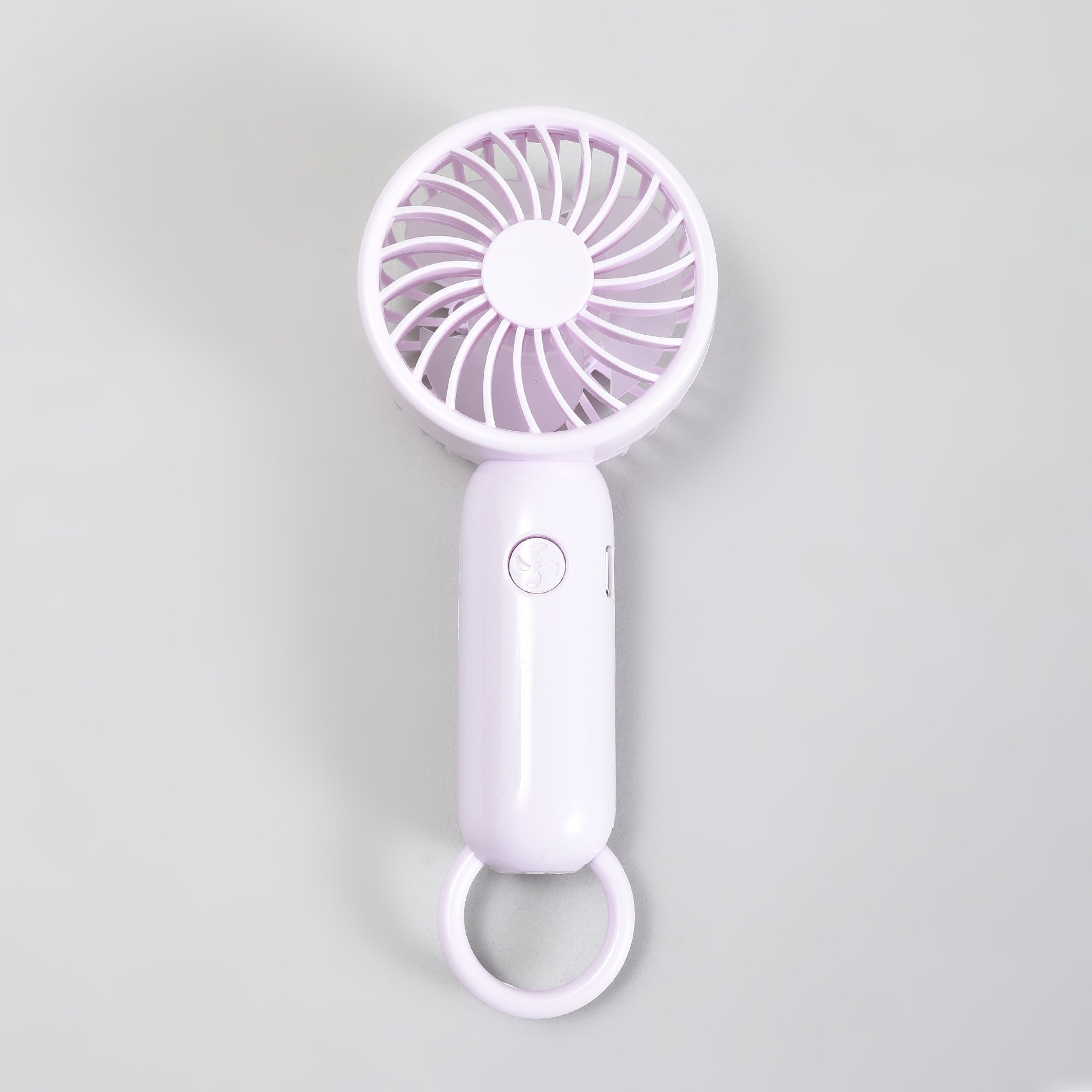 Minimalist Handheld Fan/ Mini Fan — Purple