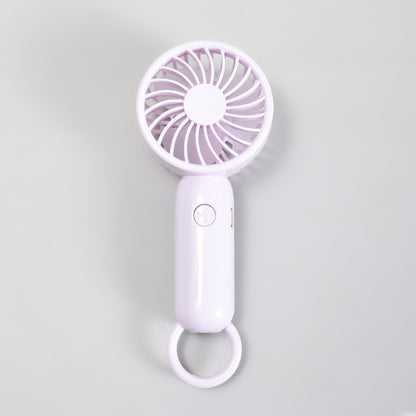 Minimalist Handheld Fan/ Mini Fan — Purple