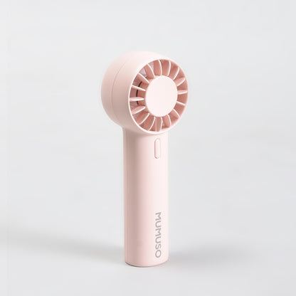 Mumuso Three Speed Airflow Mini Handheld/Mini Turbo Fan — Pink
