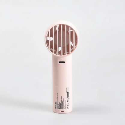 Mumuso Three Speed Airflow Mini Handheld/Mini Turbo Fan — Pink