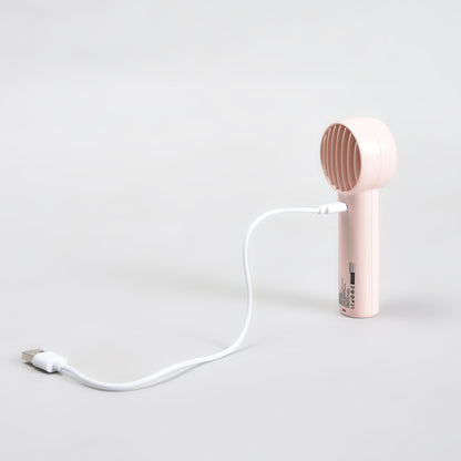 Mumuso Three Speed Airflow Mini Handheld/Mini Turbo Fan — Pink