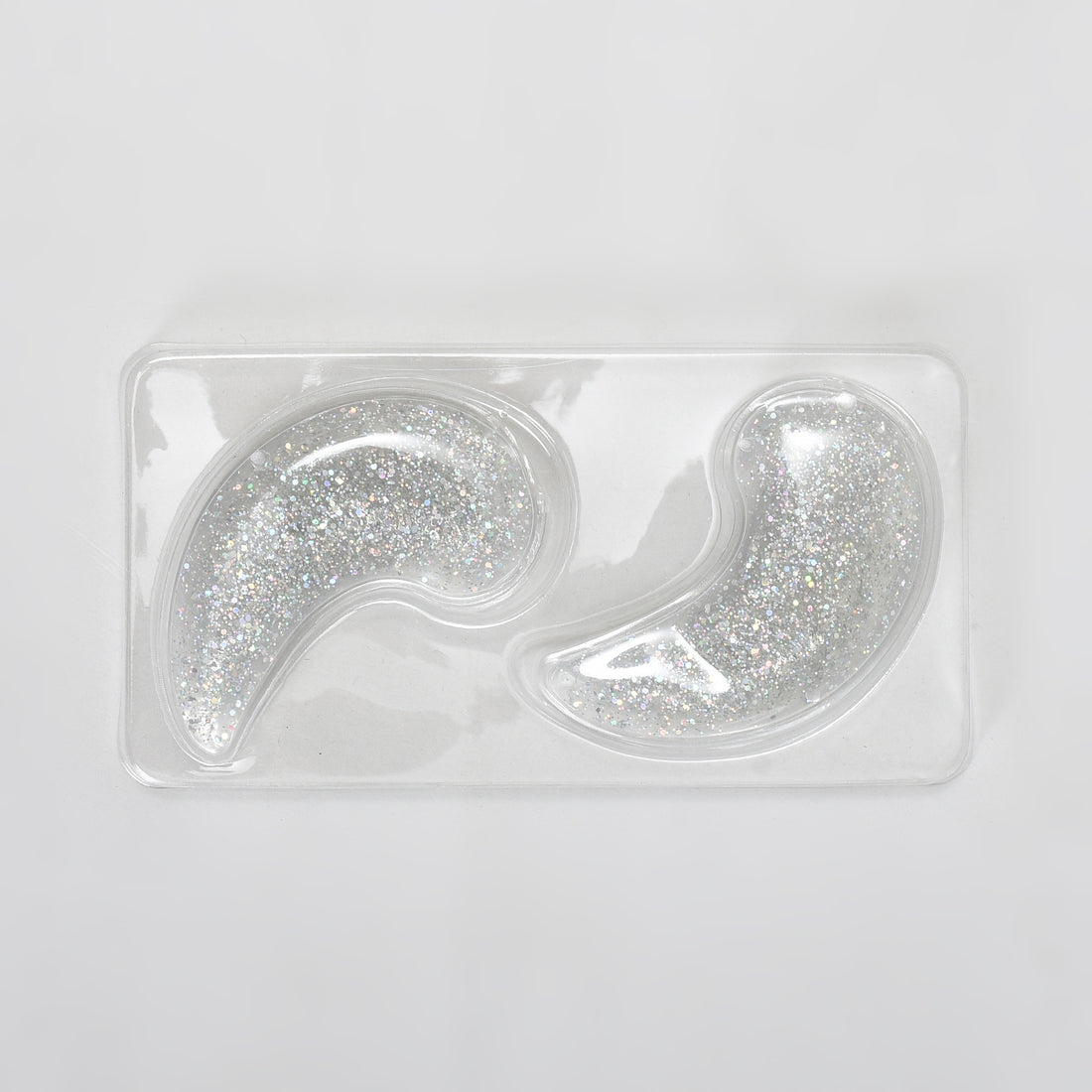 Mumuso Hot/Cold Compress Gel Under Eye Patches — Silver (1 Pair)