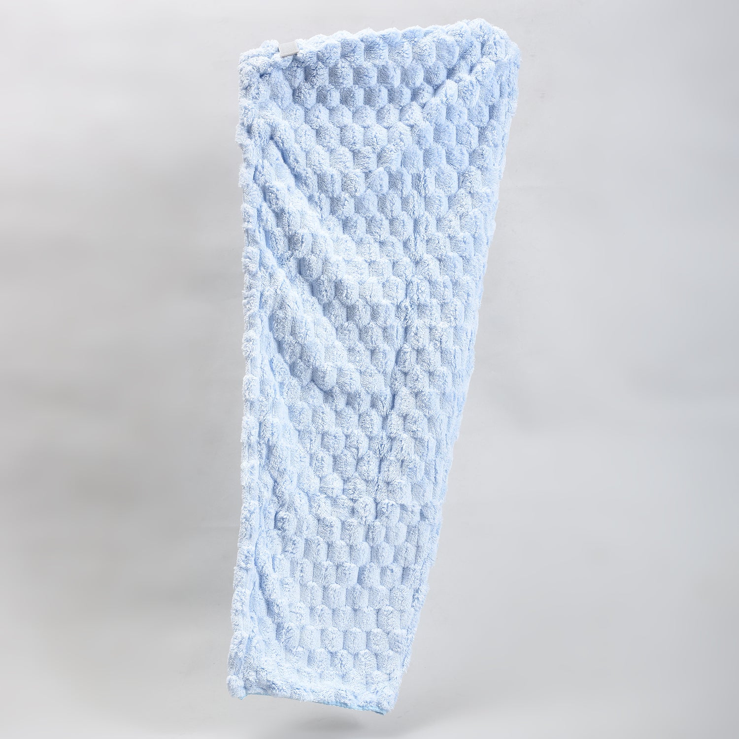 Macaron Series Oversized Hair Drying Towel — Light Blue