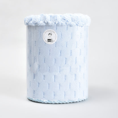 Mumuso Macaron Series Oversized Bath Towel — Light Blue