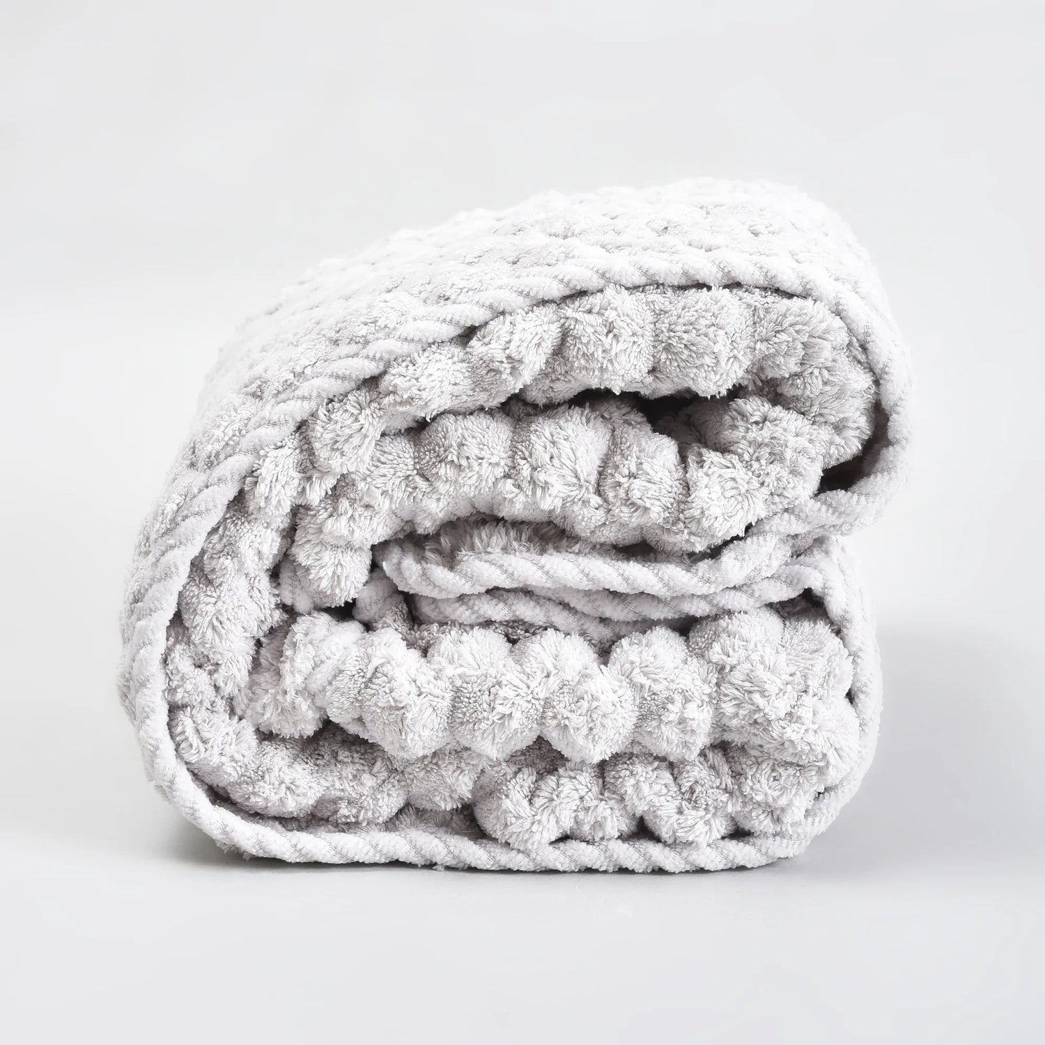 Mumuso Absorbent Oversized Bath Towel — Light Blue/ Pink/ Grey- So Soft!