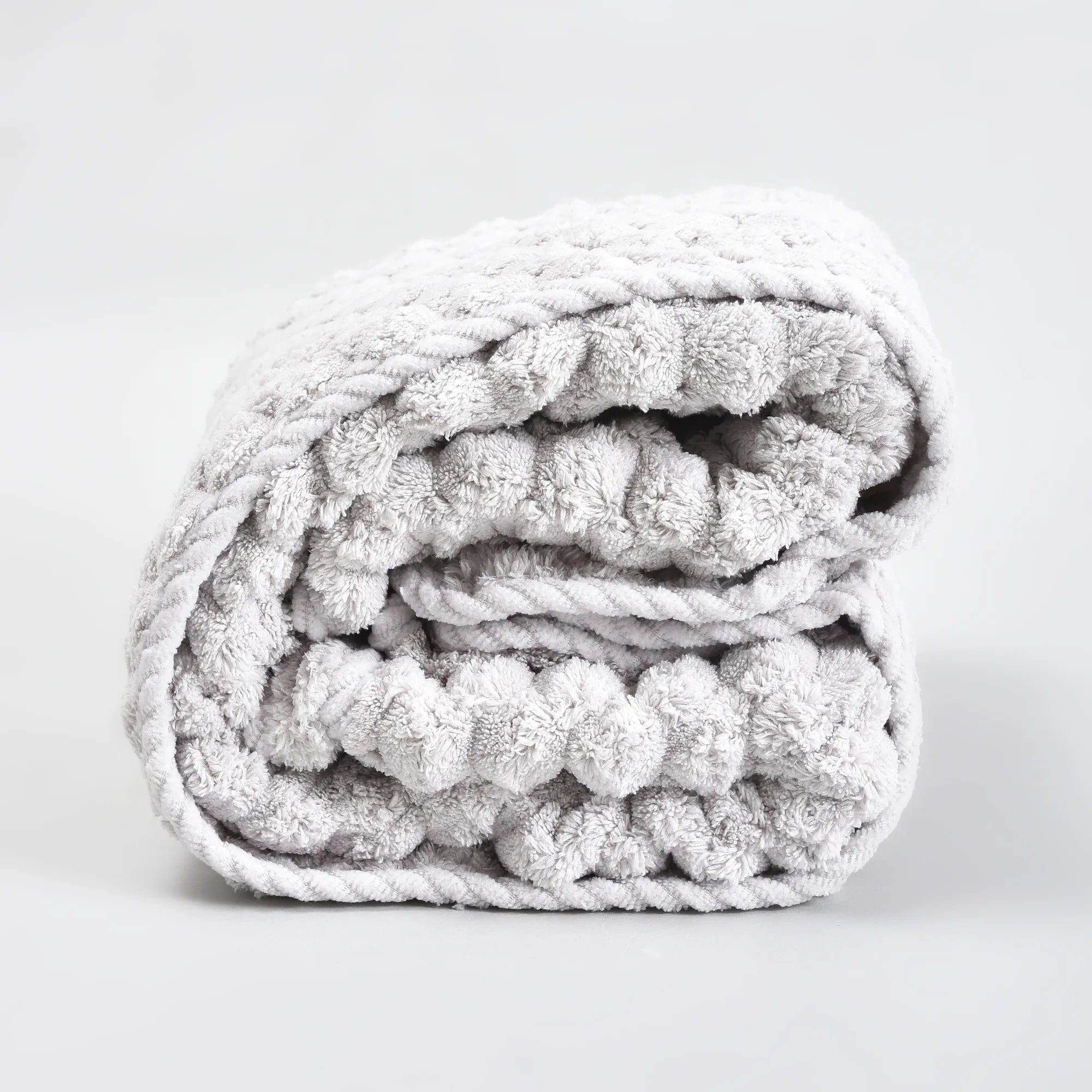 Mumuso Absorbent Oversized Bath Towel — Light Blue/ Pink/ Grey- So Soft!